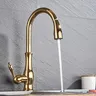 Robinet d'évier de cuisine en laiton à arche haute… – vue 3