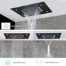 Pommeau de douche au plafond intégré noir – vue 2