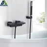 Mitigeur bain douche mural contemporain monocommande bec… – vue 2