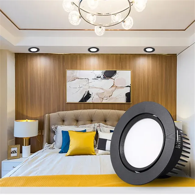 Dimmable LED COB projecteur plafonnier AC85-265V 5W 7W… – vue 6