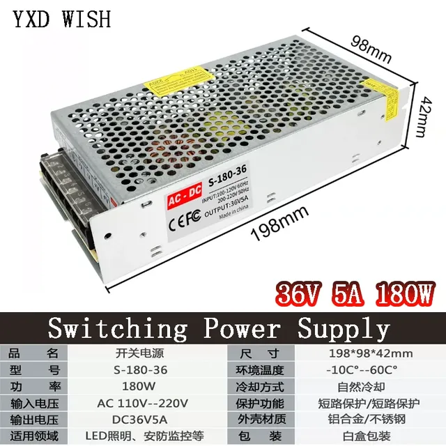Transformateurs 220V à 3V 5V 9V 12V 15V 24V 36V 48V – vue 6