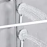 Ensemble de douche thermostatique chromé – vue 3