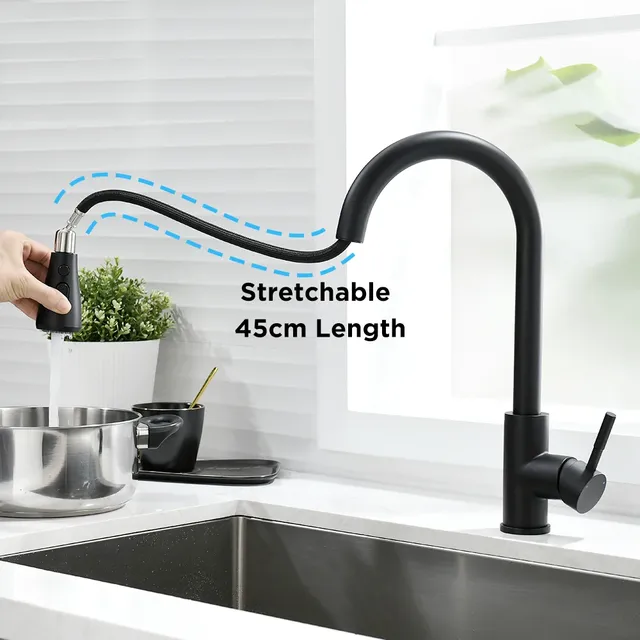 Mitigeur cuisine monocommande douchette extractible bec… – vue 4