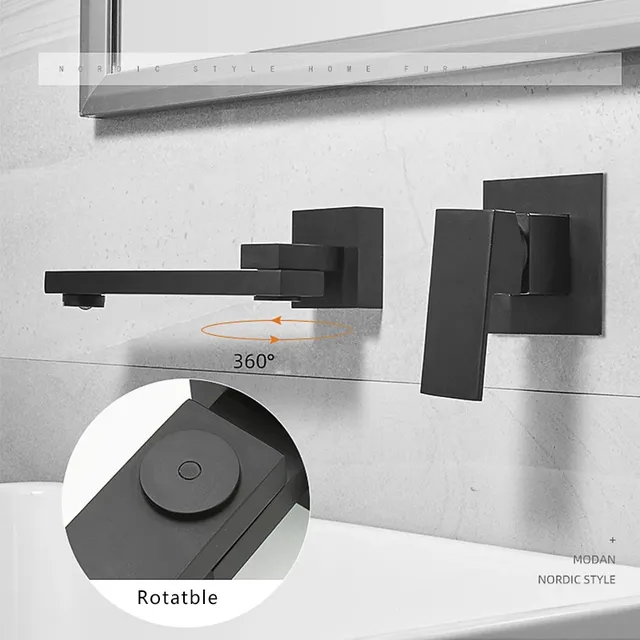 Mitigeur mural pliable laiton monocommande poignée… – vue 5