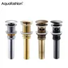 Bonde vidange lavabo vasque clicclac laiton inoxydable… – vue 2