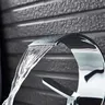 Robinet mitigeur de lavabo chaud et froid en cuivre – vue 3