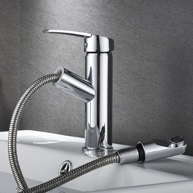 Mitigeur lavabo monocommande noir mat contemporain… – vue 4
