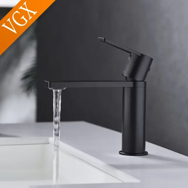 VGX robinet mitigeur lavabo monocommande chrome poli… – vue 5