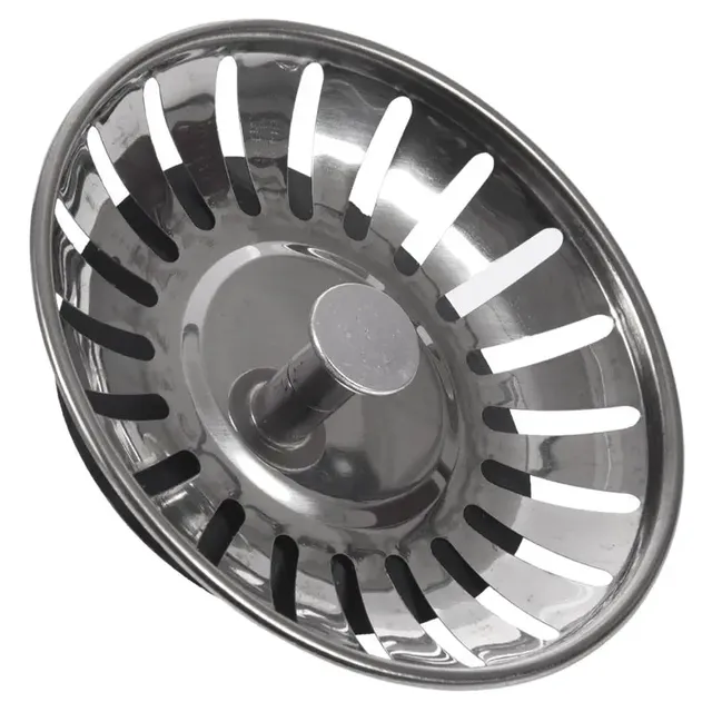 Bouchon vidange évier crépine panier filtrant acier…