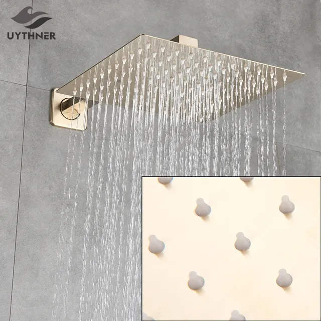 Pommeau de douche à effet de pluie 8 "/10"/12 " – vue 2