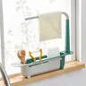 Évier de cuisine avec étagère télescopique – vue 3