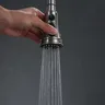 Pommeau douchette extractible ergonomique conique chromé… – vue 4