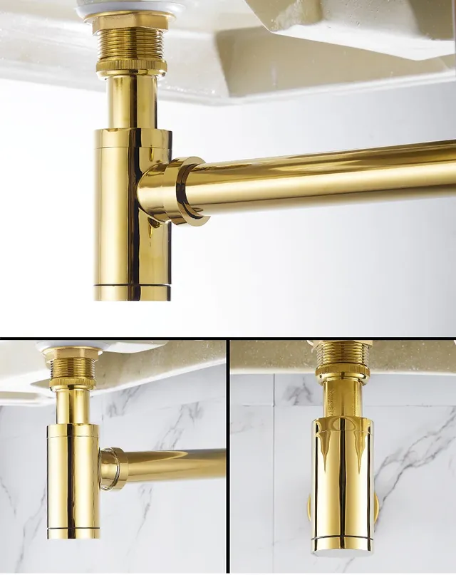 Kit de bouchon de vidange d'évier de lavabo de salle de… – vue 2