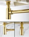 Kit de bouchon de vidange d'évier de lavabo de salle de… – vue 2