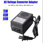 Transformateur/onduleur/convertisseur 15W/40W/50W 220V ~ 240Vac à 100V ~ 120Vac pour équipements ménagers fabriqués au japon/à partir de États-Unis