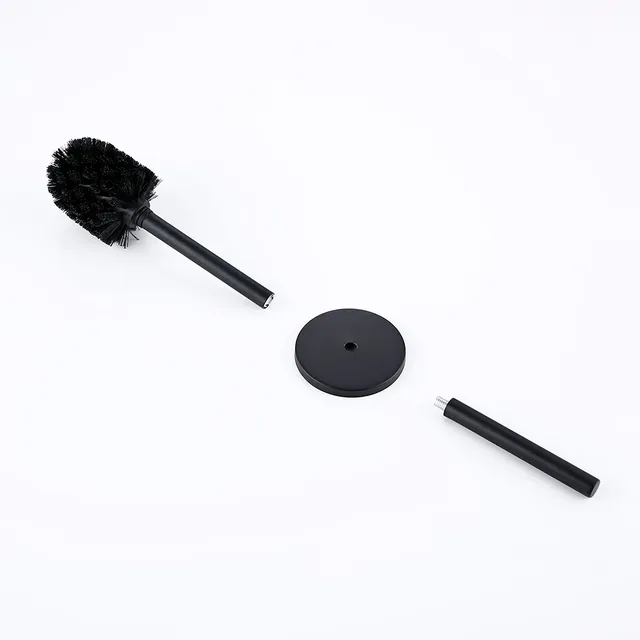 Brosse toilette murale acier inoxydable noir mat design… – vue 4