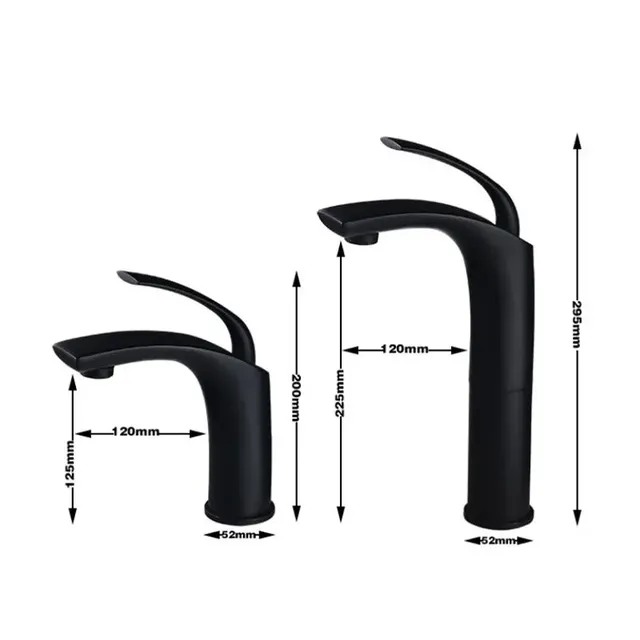 Robinet lavabo mitigeur monocommande montage plan bec… – vue 6