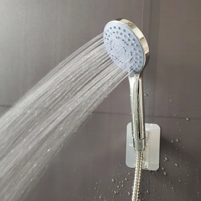Pommeau de douche à effet de pluie chromé – vue 6