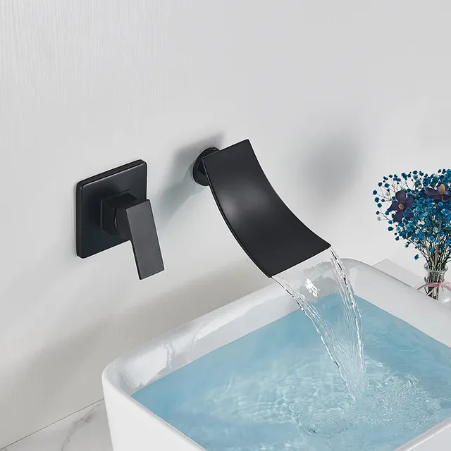 Robinet de lavabo à levier unique chromé – vue 6