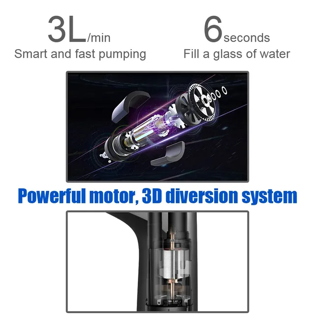 Distributeur d'eau automatique Portable – vue 3