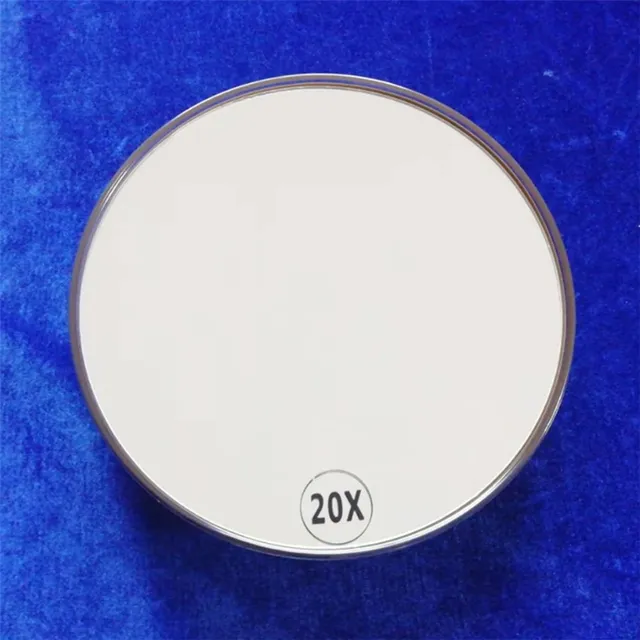 Miroir grossissant 20x avec 3 ventouses