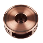 Chauffe-thé en acier inoxydable Durable, Base chauffante, théière, poêle à thé chaud, théière à bougie, service à thé