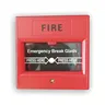 Bouton alarme rupture verre urgence mural carré… – vue 3