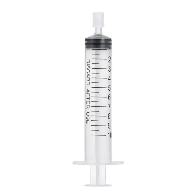 Seringues jetables graduées plastique transparent piston… – vue 4