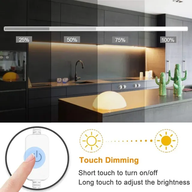 Bande lumineuse LED tactile – vue 5