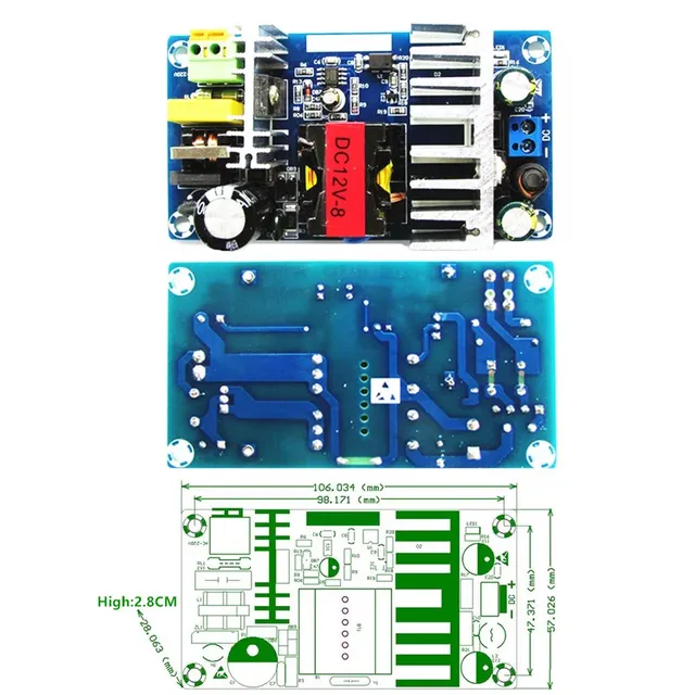 Module d'alimentation à découpage à faible ondulation – vue 6
