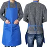 Tablier Cuisine Imperméable Polyester Unisexe Grand… – vue 2