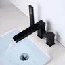 Robinet cascade de luxe avec pomme de douche – vue 2