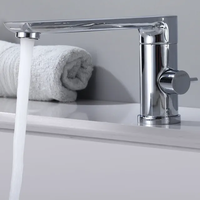 Mitigeur baignoire trois trous monocommande laiton noir… – vue 5