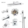 Ensemble de robinets de douche thermostatiques à montage… – vue 5