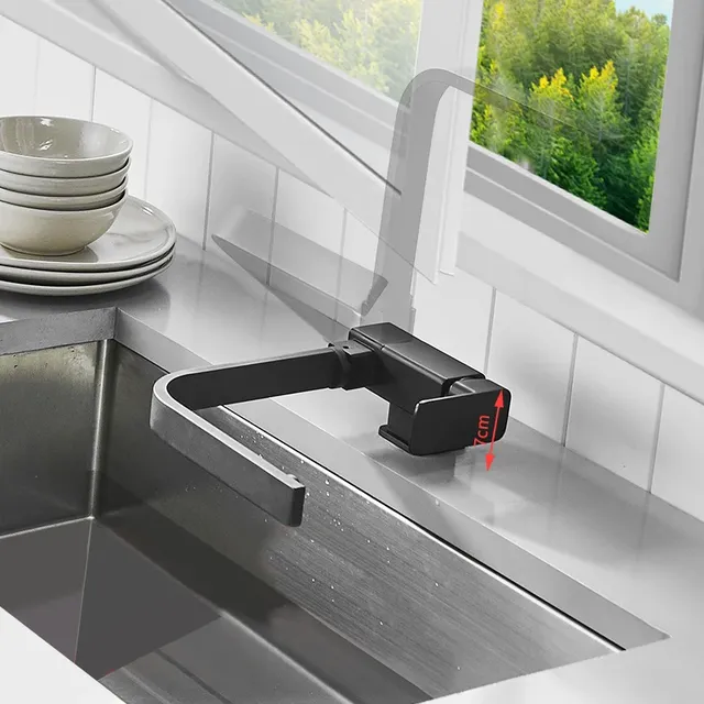 Robinet rotatif de cuisine pliant – vue 3