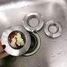 Crépine d'évier de cuisine en acier inoxydable – vue 6
