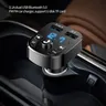 Transmetteur FM Bluetooth sans fil pour voiture – vue 2
