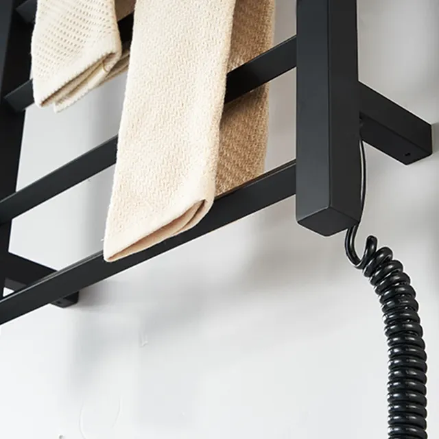 Porte-serviettes électrique en acier inoxydable – vue 4