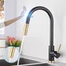 Robinet de cuisine tactile intelligent – vue 3