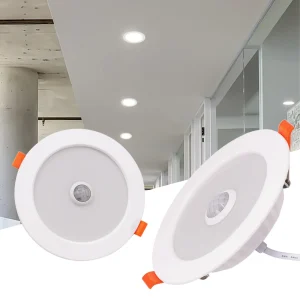LED Downlight encastré PIR capteur de mouvement LED plafonnier Spot lumière 3W 5W 9W 18W 220V intelligent Downlight lumière décoration de la maison LED Downlight encastré PIR capteur de mouvement LED plafonnier Spot lumière 3W 5W 9W 18W 220V intelligent Downlight lumière décoration de la maison