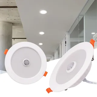 LED Downlight encastré PIR capteur de mouvement LED plafonnier Spot…