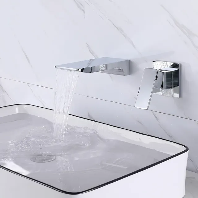 Robinet mitigeur de salle de bains à poignée unique – vue 4
