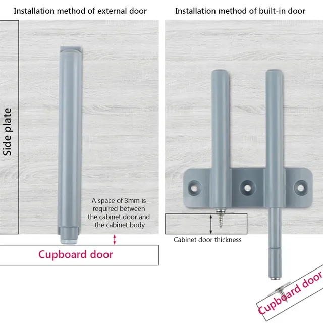Loquets d'armoire de cuisine – vue 6