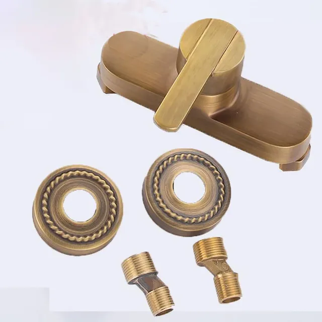 Robinets de douche en laiton Antique en cuivre – vue 3
