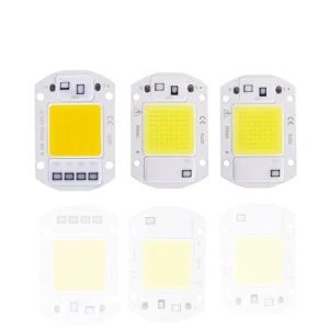 Puce LED 20W 30W 50W AC 220V, lampe intelligente COB, perles, lampe LED sans pilote, bricolage, puce extérieure, projecteur Puce LED 20W 30W 50W AC 220V, lampe intelligente COB, perles, lampe LED sans pilote, bricolage, puce extérieure, projecteur