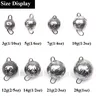 5 pièces/lot plombs de pêche 3g-28g poids de balle d'eau… – vue 2