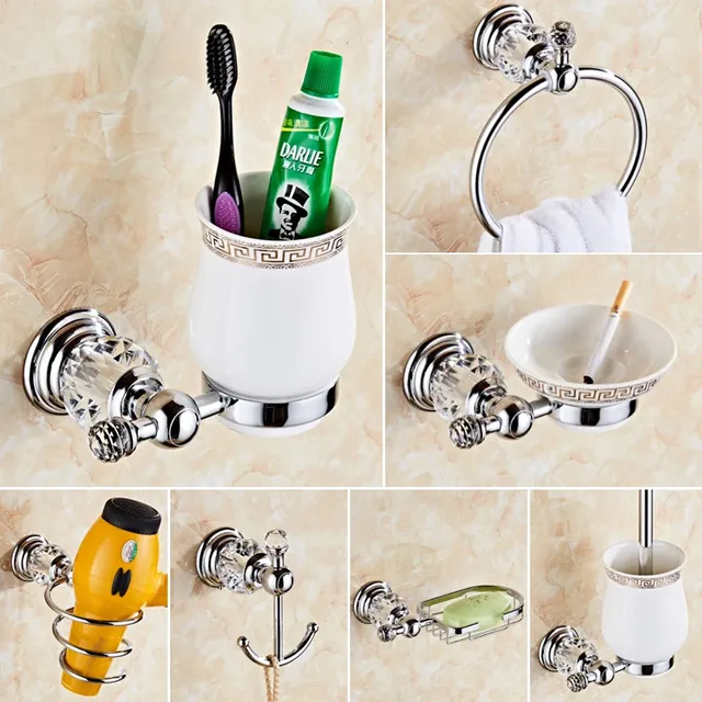 HOHardware-Ensemble d'étagère à serviettes de bain en… – vue 2