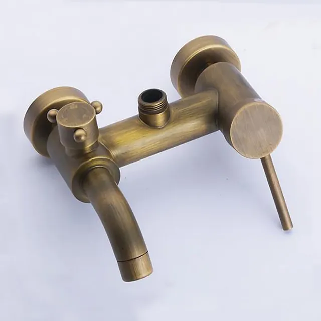 Robinets de douche en laiton Antique en cuivre – vue 5