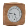 Thermohygrometre analogique mural bois cedre naturel… – vue 4