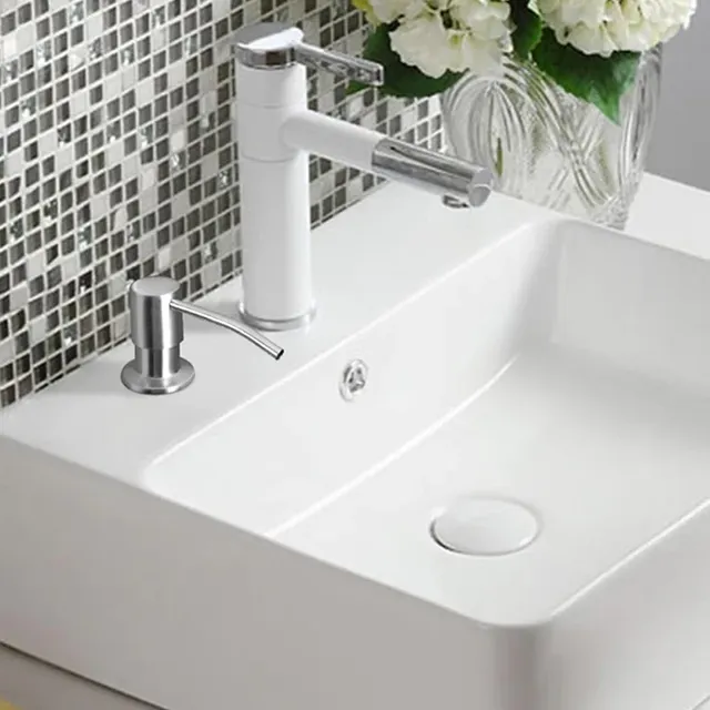 Distributeur savon liquide encastrable évier inoxydable… – vue 3